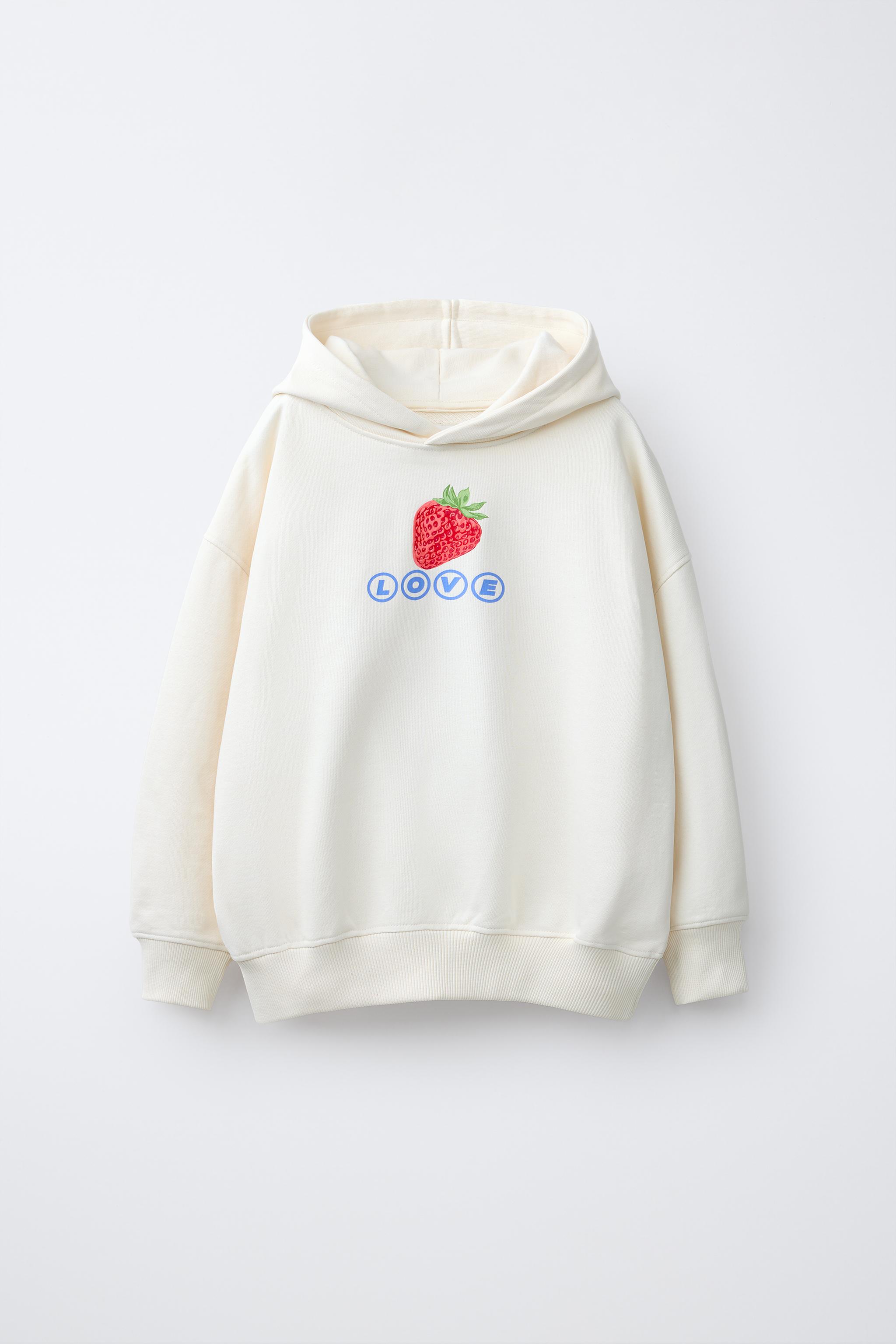 FRUIT PRINT HOODIE